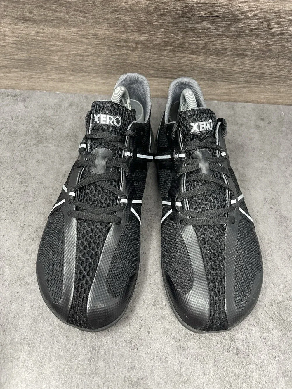 Xero Shoes Speed Force Womens Size 10 Black Barefoot Minimalist Running Training
